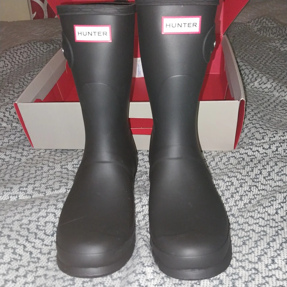 Hunter‎ Women's Black Rain Boots